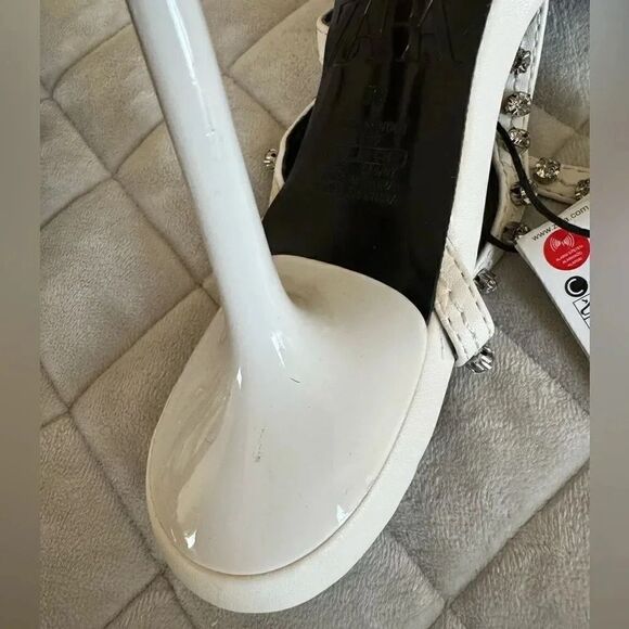 ZARA HIGH-HEEL STUDDED SANDALS - Picture 8 of 8